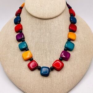 Cute Acrylic Necklace of Many Colors